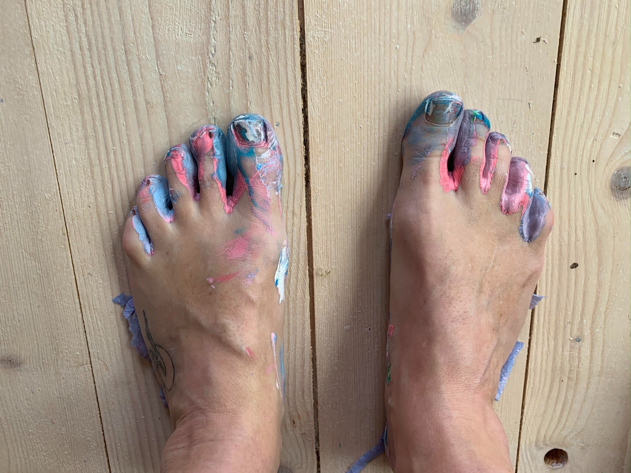 Painted Feet